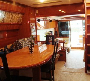 Yacht Paladin Dining