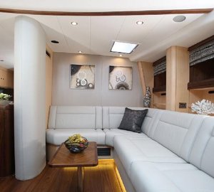 Yacht RAVEN -  Lower Salon Seating