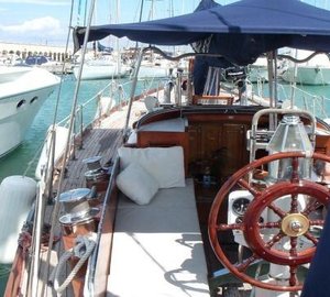 Yacht SAMARKAND -  On Deck