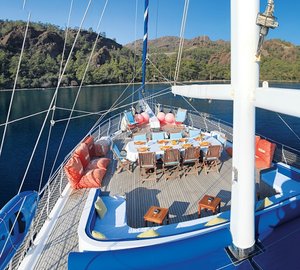 Yacht SARAYLI  I - On deck