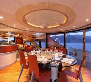 Yacht SKAZKA -  Dining Area 2