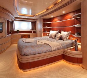 Yacht SKAZKA -  Master Cabin