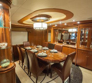 Yacht SOLSTICE I -  Dining