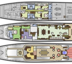 Yacht SOPHIE BLUE -  Layout