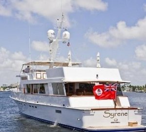 Yacht SYRENE - Aft View