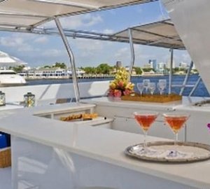 Yacht SYRENE - Sundeck Bar