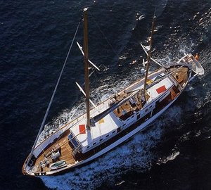 Yacht Southern Cross -  From Above