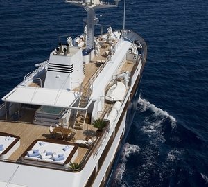 Yacht TITAN -  Aft View