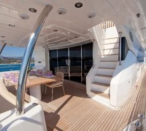 Yacht TUPPENCE - Aft Deck