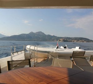 Yacht ULYSSIA -  Upper Deck and Tender