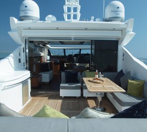 Yacht VIBE - Aft Deck