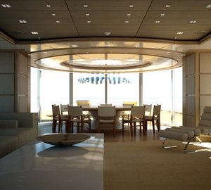 Yacht YOGI Skylounge - Credit Proteksan Turquoise