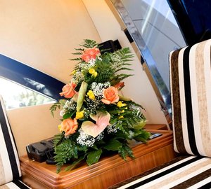 Yacht YUMI -  Salon detail