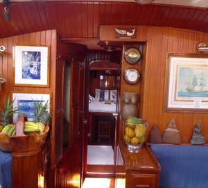 Main salon view forward