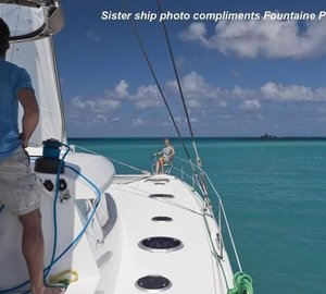 ZIMAYA - Starboard side deck