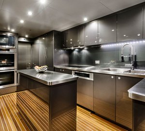 Zenith superyacht Galley-001