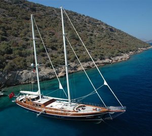 Zephyria II - at anchor