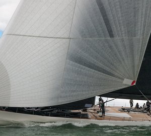 wallycento superyacht GALATEIA under sail - Photo by Hamo Thornycroft
