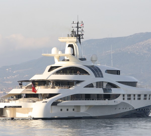 Luxury yacht Palladium in Gibraltar - Photo Credit Giovanni Romero