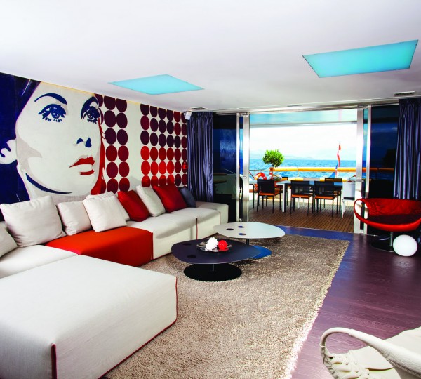 Superyacht Joy Me - Main Saloon - Interior by Marijana Radovic - Builder Phillip Zepter Yachts