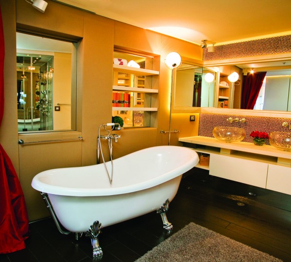 Superyacht JoyMe Master Bathroom - Interior design by Marijana Radovic