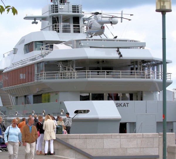 71m Superyacht Skat by Lurssen - Aft View - Photography by Niels M Knudsen