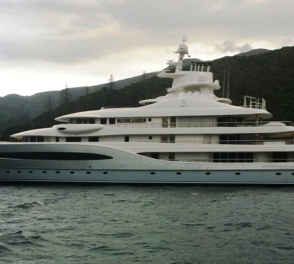 92m Mayan Queen IV in the Marlborough Sounds, New Zealand