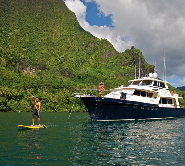 Miss Kulani yacht in Tahiti - Photo by Tim McKenna Photography©