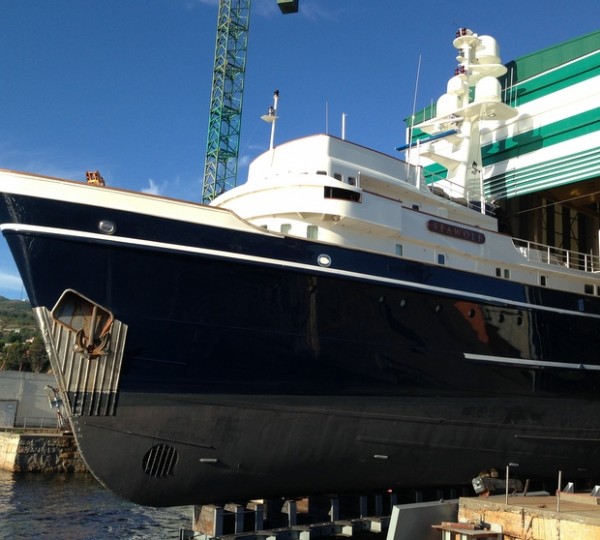 Expedition charter yacht Seawolf at Atollvic yard