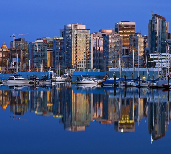 The fabulous Canada yacht charter location - Vancouver