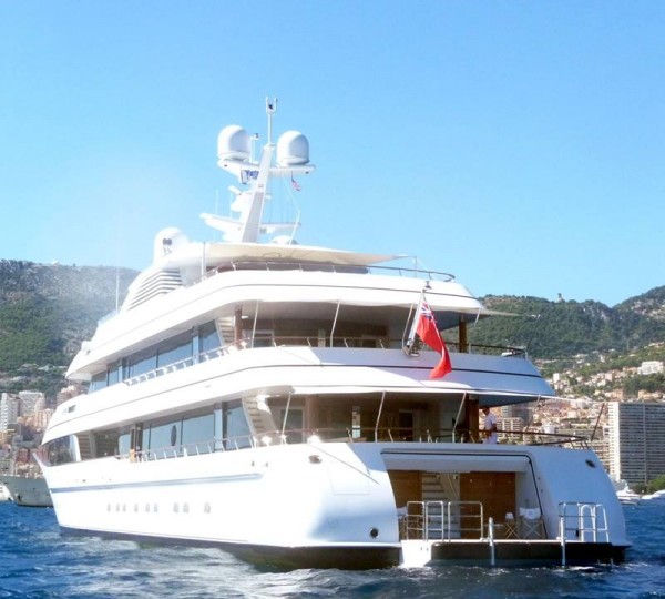 Luxury yacht LADY BRITT - aft view - Photo by Dirk-Jan Vermeij and Feadship Fanclub