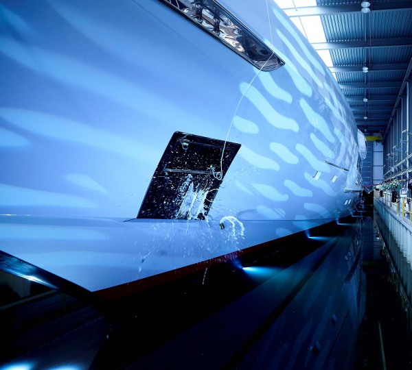 Heesen GALACTICA SUPER NOVA yacht christening - Dick Holthuis