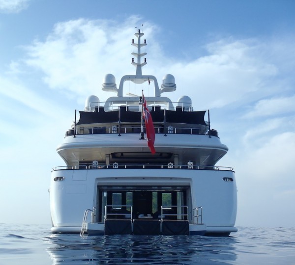 SILVER ANGEL aft view