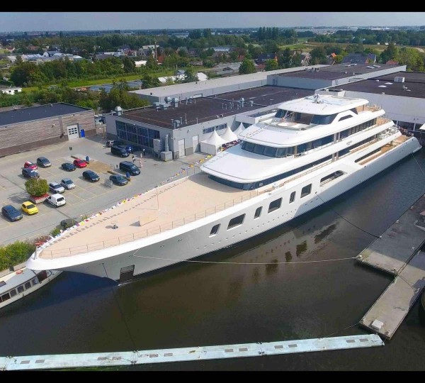 Superyacht AQUARIUS at her Launch - image by Feadship 23