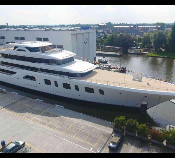 Superyacht AQUARIUS at her Launch - image by Feadship 24