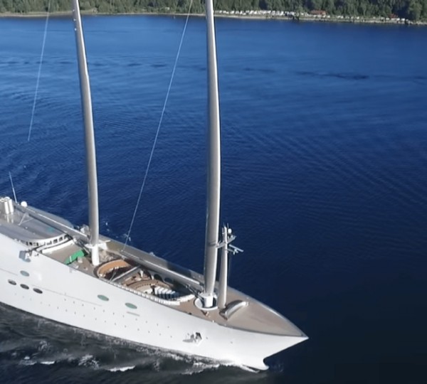 Sailing Yacht A Underway at Sea - (Photo by Ship-dreams.de)