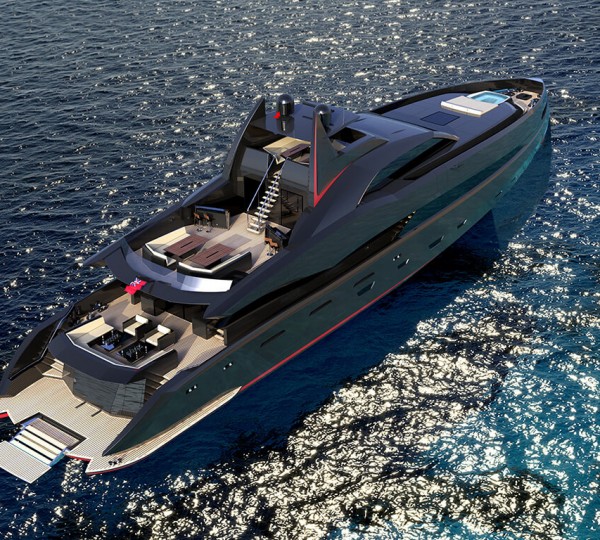 Icon Yacht - The Gotham Project - exterior - aft