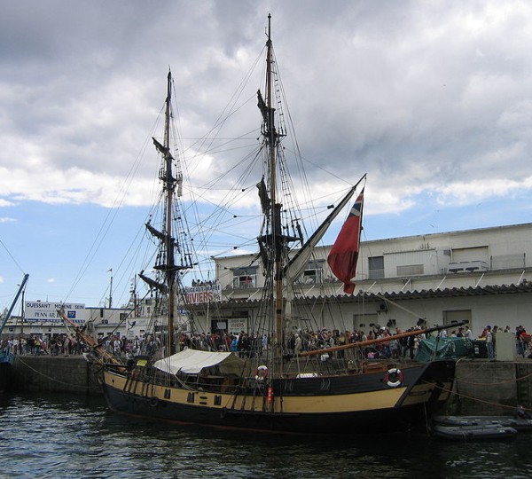 Twin masted brig Phoenix - Photo Credit Wikipedia