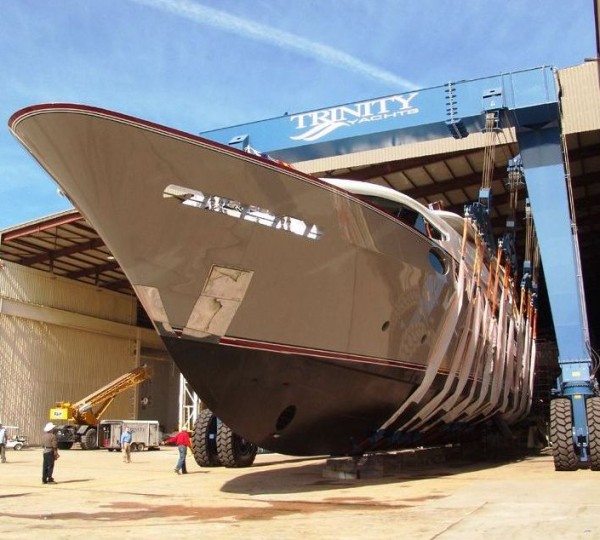 DESTINATION FOXHARB R TOO. - Photo Credit Trinity Yachts