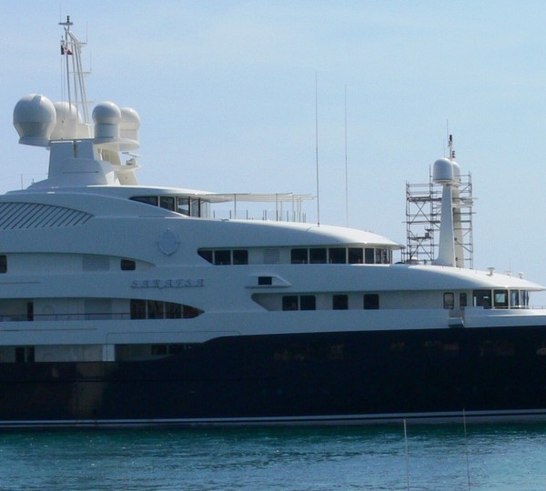 Motor Yacht SARAFSA in Cannes, old port. | SARAFSA - Photo Credit Monaco yacht spotter