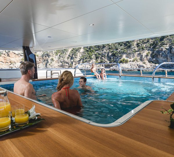 Family Pool Fun - Limited Edition 272 Amels Yacht