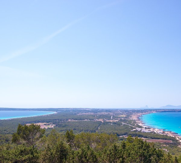 Formentera Island Shape, Spain