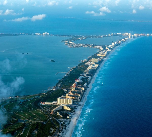 Cancun Aerial