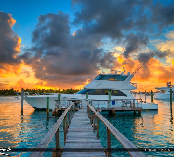 Yacht At Sailfish Marina Singer Island Florida