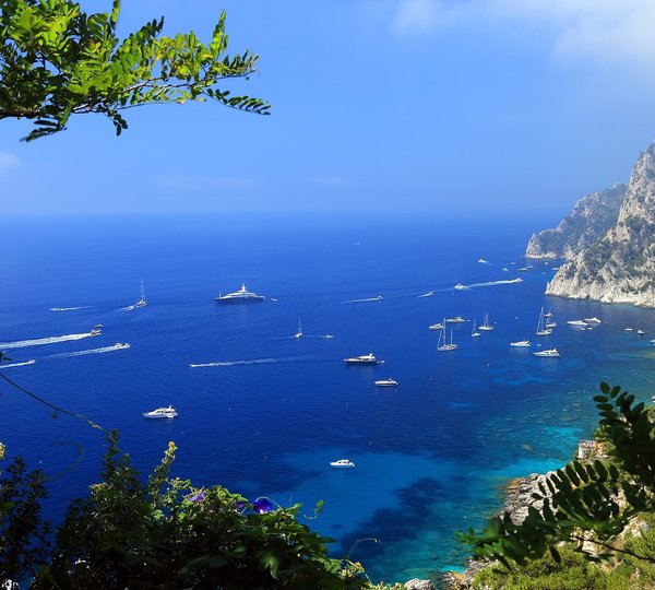 Yachting On The Mediterranean, Capri