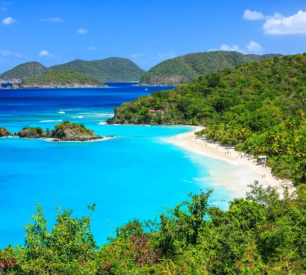 Trunk Bay On St John Island, USVI