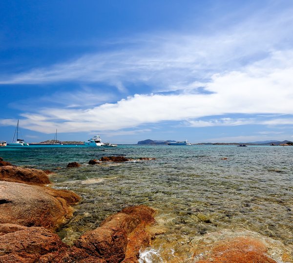 Liscia Ruja Beach Costa Smeralda Emerald Coast Sardinia Italy 