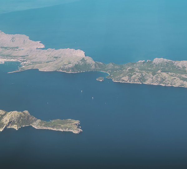 Aerial View Of Port De Alcudia, Mallorca, Balearic Islands