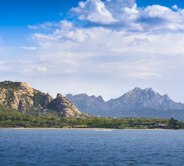 Landscape Near Cannigione In The Archipelago Of Maddalena In Sardinia 