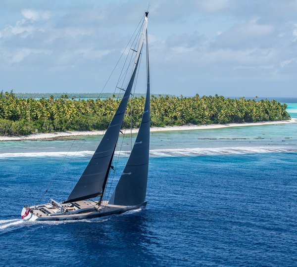 Sailing Yacht Sarissa In The Pacific 